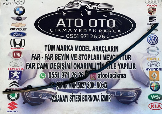 OPEL MOKKA ORJİNAL ÇIKMA PANJUR ÇITASI