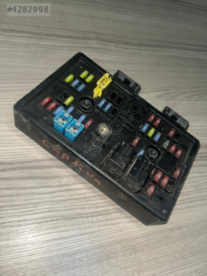 CHEVROLET CAPTİVA SİGORTA TABLOSU