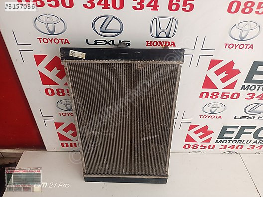TOYOTA COROLLA DİZEL SU RADYATÖRÜ ÇIKMA ORİJİNAL 2013-2018