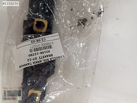 TOYOTA COROLLA ORJİNAL SOL ARKA TAMPON BRAKET OEM:52156-12290
