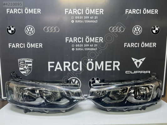 CİTRÖEN C-ELYSEE SAĞ-SOL TAKIM ÖN FAR ORJİNAL