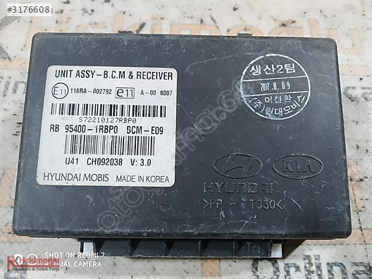 HYUNDAİ KİA BCM RECEVİER ALICI BEYNİ MODÜLÜ 954001RBP0 116RA0027