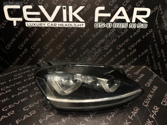 VOLKSWAGEN GOLF 7 2013-2017 HİGHLİNE 3 BEYİNLİ SAĞ FAR