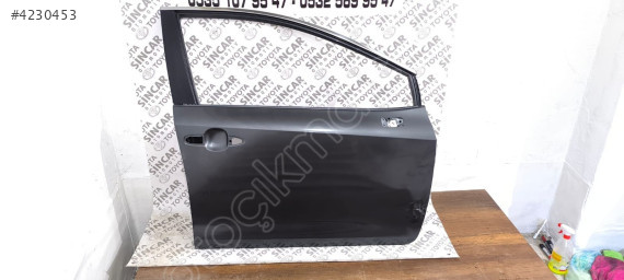 2019-2025 Toyota Corolla Orjinal Sağ Ön Kapi Çıkma Parça