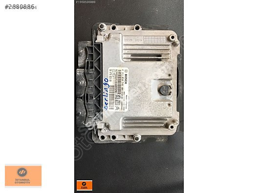 CİTROEN BERLİNGO EURO5 1.6 HDİ DİZEL MOTOR BEYNİ 