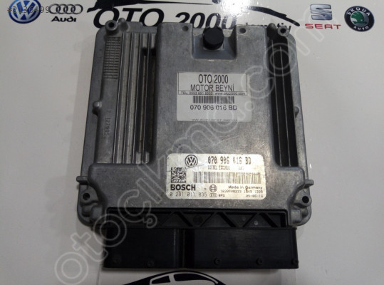 070906016BD TRANSPORTER T5 2.5 TDI AXE MOTOR BEYNİ ÇIKMA