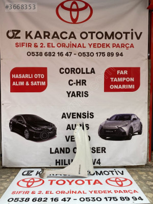 2013-2018 TOYOTA AURİS ÇIKMA ORJİNAL SOL ÖN ÇAMURLUK