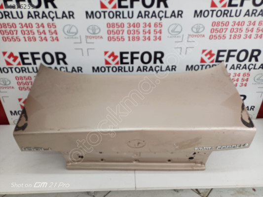 TOYOTA COROLLA ORJİNAL ÇIKMA BAGAJ KAPAK 93-98