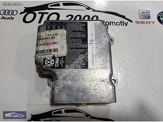 3T0959655A-3T0959655 SKODA SUPERB II 2008-2013 AİRBAG BEYNİ