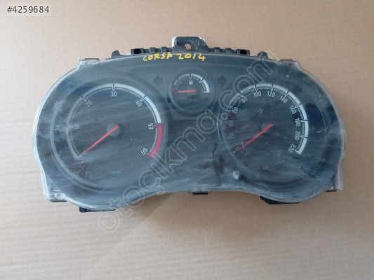 opel corsa d 2014 1.3 gösterge/km saati (son fiyat)