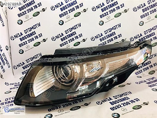 RANGE ROVER EVOQUE L538 MAKYAJSIZ XENON SOL FAR BJ32-13W030-EC