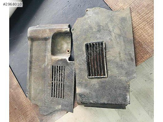 MERCEDES W116 ORJ. AYAK ALTI SAĞ-SOL TRİM TAKIM ÇIKMA TEMİZ