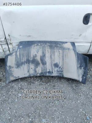 CİTRÖEN C2 ÇIKMA ORJİNAL ÖN KAPUT