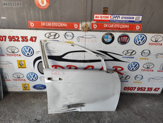 VOLKSWAGEN GOLF 7 SAĞ ÖN KAPI ÇIKMA ORJİNAL