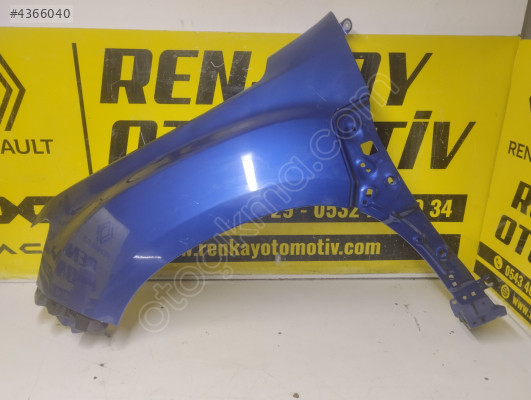 DACİA DUSTER SOL ÖN ÇAMURLUK MAVİ ORJ ÇIKMA RENKAY KOCAELİ