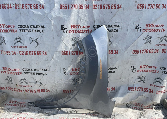 CİTROEN C4 SOL ÖN ÇAMURLUK ORİJİNAL ÇIKMA YEDEK PARÇA