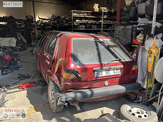 Vw GOLF MK2 Hurda Belgeli Yedek Parça OTO HALİT