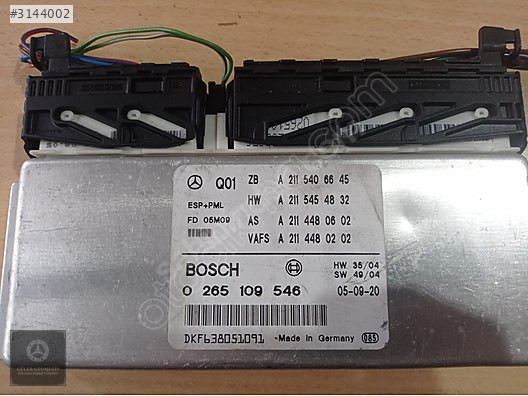MERCEDES W211 E KASA ÇIKMA ESP BEYNİ A2115406645