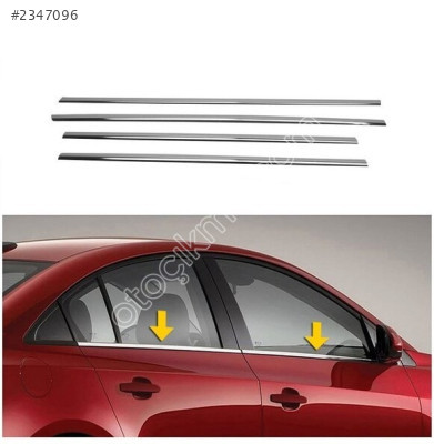 Toyota Corolla Çıta Cam Sıyırıcı Fitil Krom 4 Parça