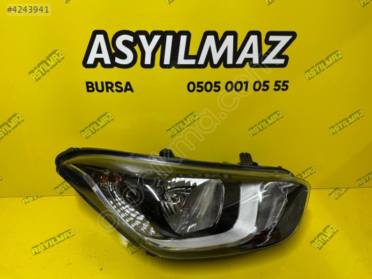 2012-2014 Hyundai i20 Sağ Ön Far - Sıfır ve Orijinal