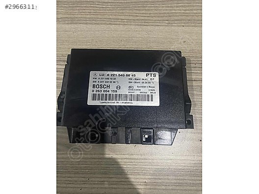 MERCEDES W221 S-CLASS ORJ PARK SENSÖR BEYNİ SORUNSUZ-A2215406645