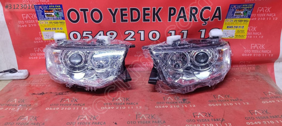 mitsubishi l200 sag sol far mercekli 2010-2014