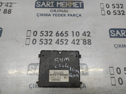 ÇIKMA RENAULT CLİO 4 KLİMA BEYNİ 285257555R