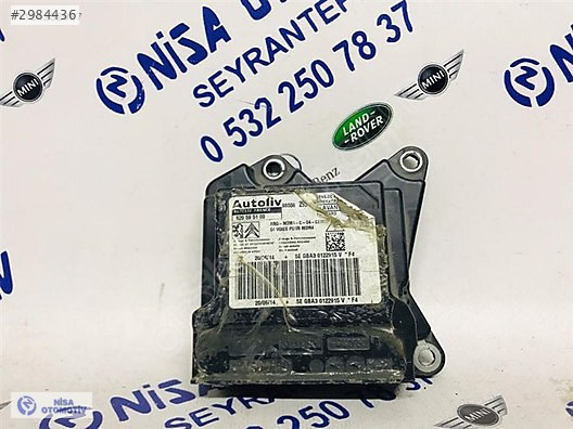 CITROEN C-ELYSEE KASA AİRBAG BEYNİ ORJ ÇIKMA 9805629580