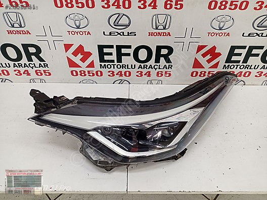 TOYOTA C-HR FULL LED SOL FAR ÇIKMA ORİJİNAL PARÇA 2020-2023