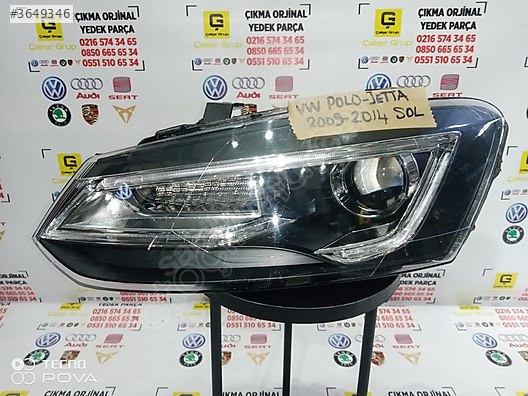 VOLKSWAGEN POLO JETTA 2009-2014 SOL ÖN FAR