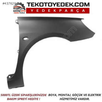 PEUGEOT 307 ÖN ÇAMURLUK SAĞ SOL 2001 2002 2003 2004 2005 KAMPANYA
