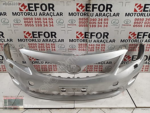 TOYOTA COROLLA ÖN TAMPON ÇIKMA ORJİNAL PARÇA 2010-2012
