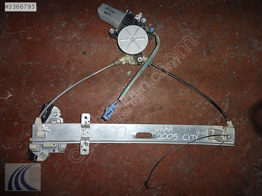 HONDA CITY 2005 ÇIKMA SOL ARKA CAM MOTORU