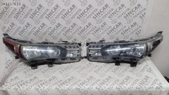 TOYOTA COROLLA 2013 2014 2015 SAĞ SOL ÖN FAR ÇIKMA ORJİNAL