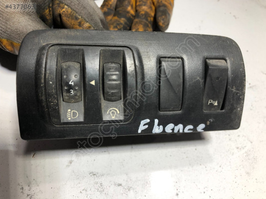 Renault Fluance Işık Ayar Düğmesi