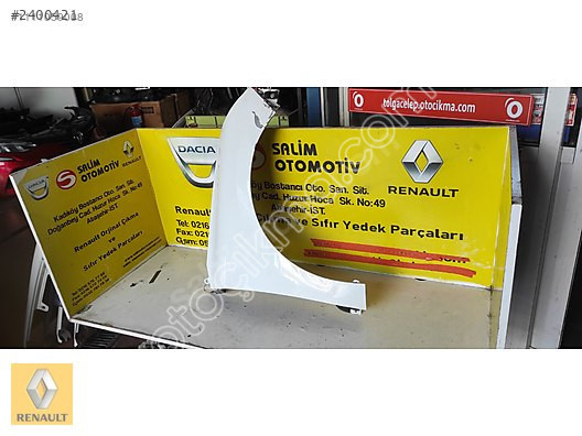 RENAULT CLİO 5 SAG ÖN ÇAMURLUK VE DİĞER PARÇALARI