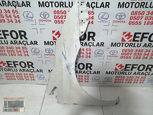 TOYOTA AVENSİS SAĞ ÖN ÇAMURLUK ÇIKMA ORJİNAL PARÇA 2010-2014