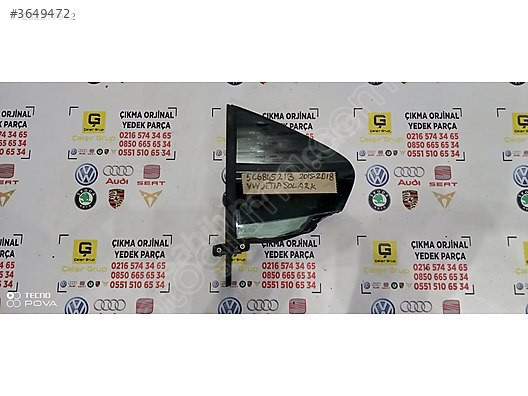 VOLSWAGEN JETTA 2015-2018 SOL ARKA KELEBEK CAMI OEM 5c6845213