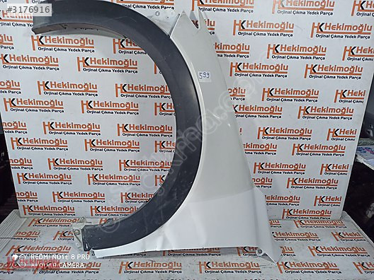 MAZDA CX3 SOL ÖN ÇAMURLUK ORJİNAL HASARLI SEDEFLİ BEYAZ (DODİK