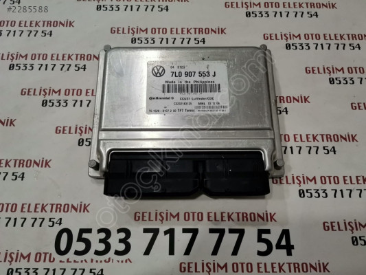 7L0907553J 1515280107200 VW TOUAREG MOTOR BEYNİ