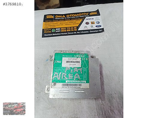 51718980 FİAT ALBEA AİRBAG BEYİNİ