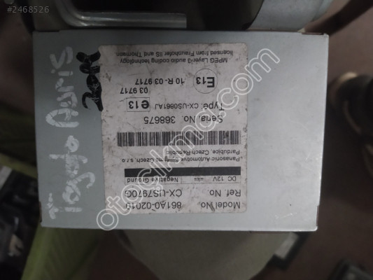 Toyota Auris 861A0-02010