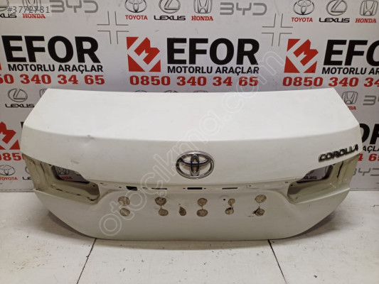 TOYOTA COROLLA 13-18 ORJİNAL ÇIKMA BAGAJ KAPAĞI YEDEK PARÇA