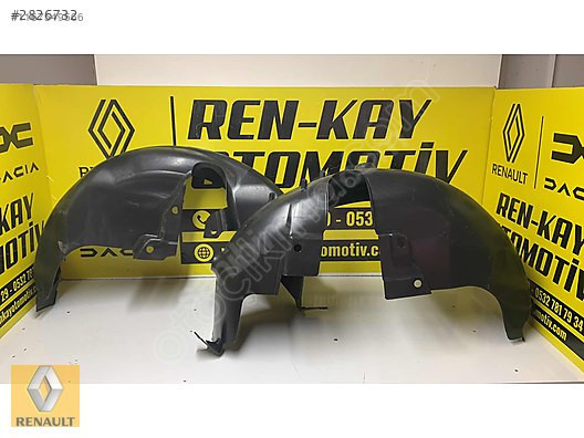 Renault Clio 5 Sağ-Sol Arka Davlumbaz PVC 767488101R-767497372R