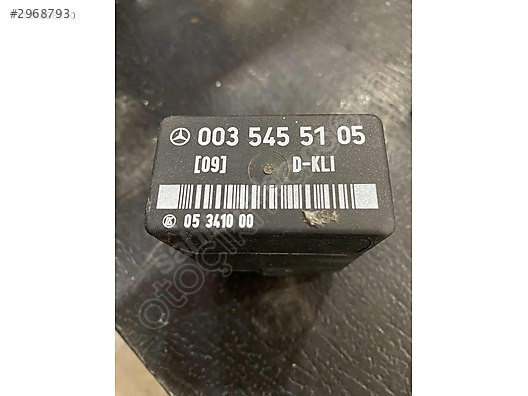MERCEDES W124-W202 ORJ. KLİMA KONTROL RÖLESİ -0035455105