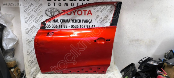 SİNCAR OTO'DAN RENAULT CLİO 4 SOL ÖN KAPI ÇIKMA ORJİNAL