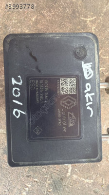2016 Dacia Docker ABS beyni 15.000