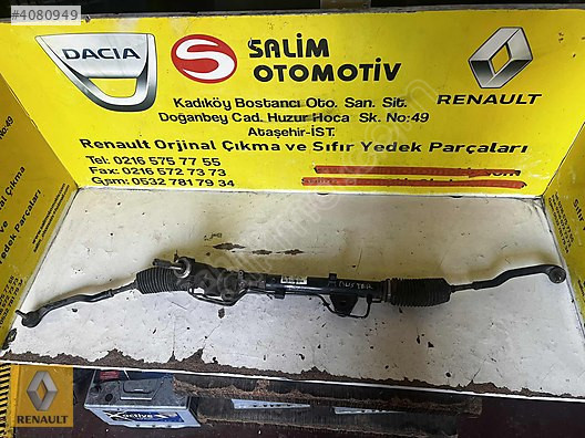 DACİA DUSTER 4X4 ÇIKMA ORJİNAL DİREKSİYON KUTUSU VE DİĞER PARÇAL