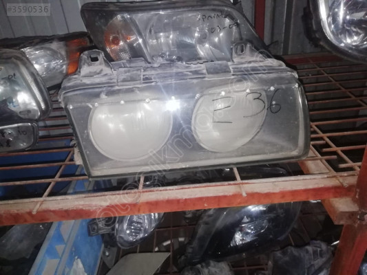 Orjinal BMW E36 3 Serisi Sağ Ön Far - Çıkma Parça