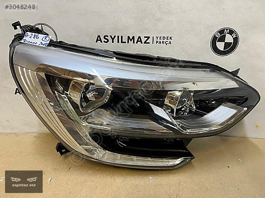 MEGANE 4 SAĞ FAR ORJİNAL (SARI SOKET) 260102357R